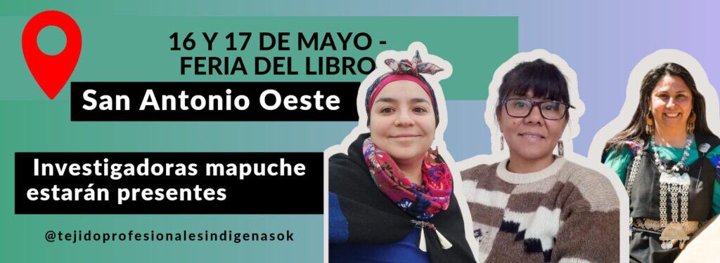 Río Negro: Investigadoras Mapuche participaran en la 1° Feria del Libro Itinerante