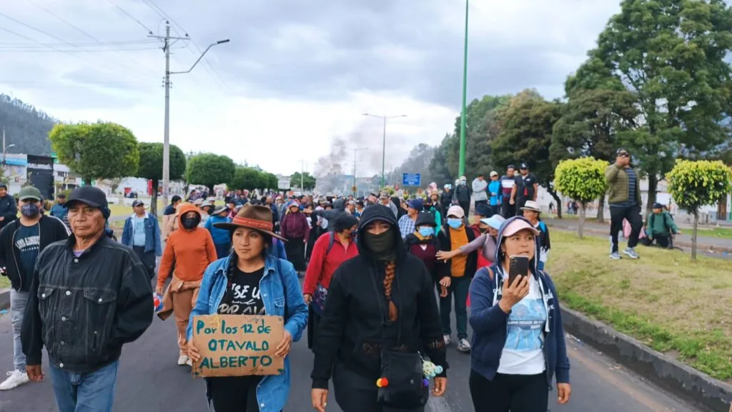 Ecuador vive cuatro semanas de Paro Nacional sin tregua