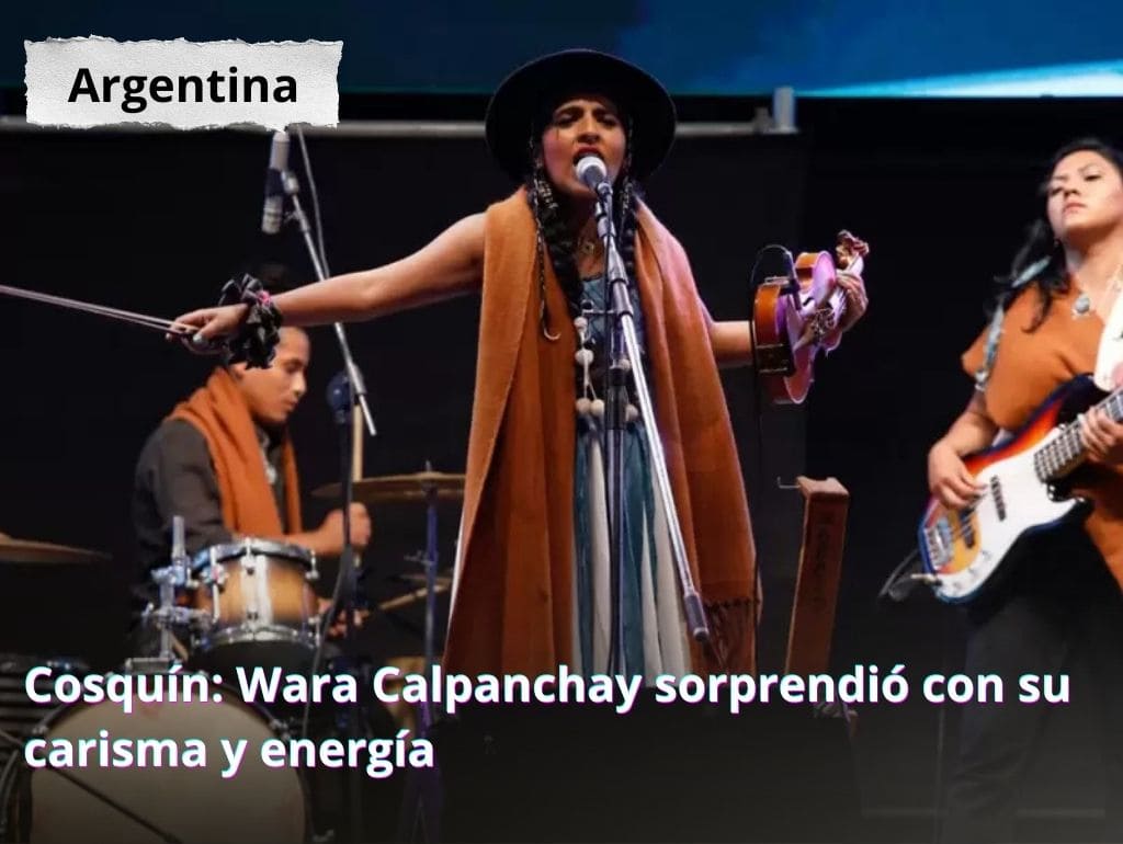 La voz de los cerros sonó en Cosquín: Wara Calpanchay fue ovacionada ¿será la revelación de Cosquín 2026?