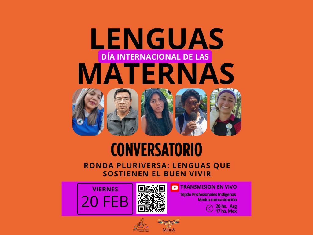 Ronda Pluriversa:  Lenguas que sostienen el Buen Vivir