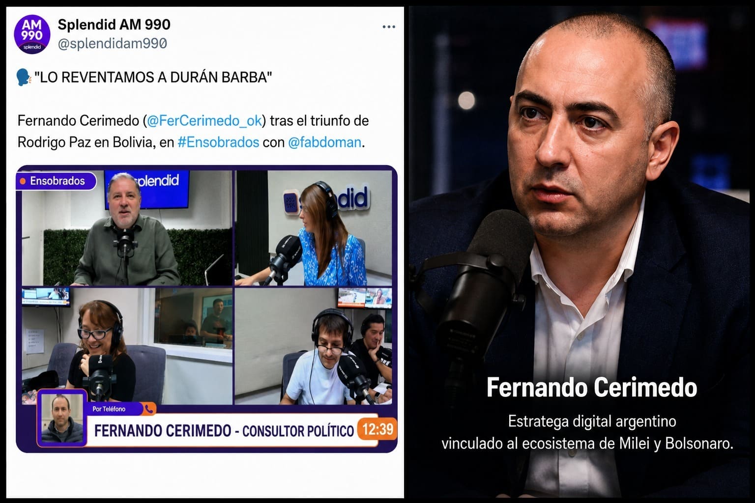 Bolivia: «Lo reventamos a Duran Barba», la mano argentina detrás de la campaña del PDC