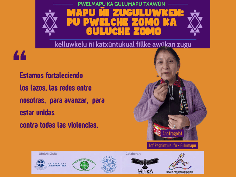 Mujeres mapuche de Chile y Argentina crean el primer mapa de violencias internas del Wallmapu
