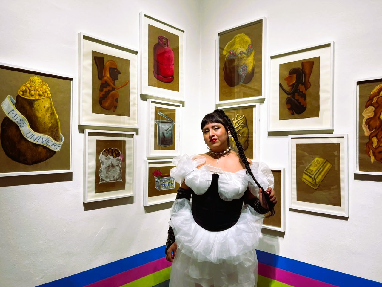 Mirada marrón e indígena: La raíz del arte de Flor Alvarado